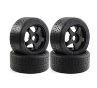QOAKSDY RC Repair Parts For Arrma For Infraction For Felony For Limitless 1/7 rc cars Upgrade Parts 4Pcs 100X42mm 5-Spoke Tire Tyre 17Mm Wheel Hex
