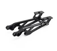 QOAKSDY RC Repair Parts For Arrma For KRATON For Typhon For Talion For SENTON For Outcast For Notorious 1/8 rc cars Parts Metal Rear Wing Mount Set(Black)