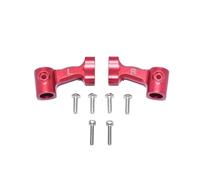 QOAKSDY RC Repair Parts For ARRMA For LIMITLESS For KRATON For OUTCAST For EXB 6S 1/7 1/8 rc cars Rear Body Post Mount Car Shell Column Fixed Bracket(Red)