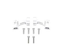 QOAKSDY RC Repair Parts For ARRMA For LIMITLESS For KRATON For OUTCAST For EXB 6S 1/7 1/8 rc cars Rear Body Post Mount Car Shell Column Fixed Bracket(Silver)