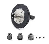 QOAKSDY RC Repair Parts For Arrma For Senton For Granite For Vorteks For Typhon 4X4 1/10 rc cars 1 Set 91T Spur Gear Slipper Clutch 21T 19T 17T Gear Set(Black)