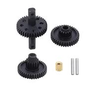 QOAKSDY RC Repair Parts For Ascent-18 With 11T Pinion Upgrade Part Steel Gearbox Gears 20.5:1 Transmission Gear 1/18 RC Crawler