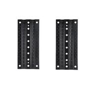 QOAKSDY RC Repair Parts For Axial For SCX10 For Traxxas For TRX4 1/10 RC Crawler Car Kit 2Pcs Metal Sand Ladder Recovery Ramps Board For Escape Board(Black)