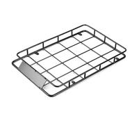 QOAKSDY RC Repair Parts For Axial For SCX10 For Traxxas For TRX4 D90 1/10 RC Crawler Car Parts 230x147mm Metal Roof Rack Camel Cup Luggage Tray