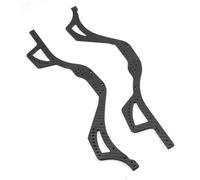 QOAKSDY RC Repair Parts For Axial For SCX10 Pro rc cars Upgraded Parts 1 Pair For Chassis Side Plates Replacement Accessories
