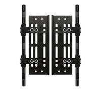 QOAKSDY RC Repair Parts For Axial For SCX10 TRX4 For RGT 86100 TF2 2Pcs Metal For Rock Sliders Adjustable Pedal Side Step Board 1/10 RC Crawler