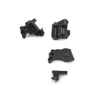 QOAKSDY RC Repair Parts For Axial Scx10 Pro Upgrade Parts Aluminum Alloy Gearbox Housing Cover 1/10 Remote Control Crawler Car Accessories(Black)