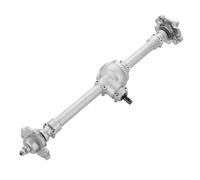 QOAKSDY RC Repair Parts For HG P407 1/10 rc cars Spare Parts Metal Front Rear Bridge Axle Assembly ASS-02 Upgrade Accessories(Rear)