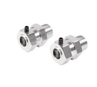 QOAKSDY RC Repair Parts For HPI For KM For ROFUN For ROVAN For Baja 5B Upgrade Metal Hex Hub Set 1/5 rc cars Parts Accessories