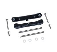 QOAKSDY RC Repair Parts For LOSI For Lasernut U4 For Tenacity DB Pro 1/10 rc cars Metal Rear Suspension Arm Mount Fixed Block Upgrade Parts(Black)