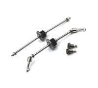 QOAKSDY RC Repair Parts For MN For MN128 For MN86 G500 rc cars Parts Metal Upgraded Front And Rear Axle Differential(Rear and front)