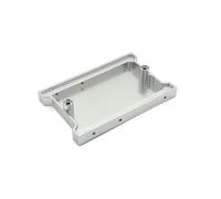 QOAKSDY RC Repair Parts For MN99S MN98 Metal Servo Mount Receiver Bracket Beam Crossbeam Set 1/12 rc cars Upgrade Parts Accessories(Silver,Rear)