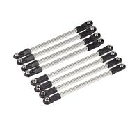 QOAKSDY RC Repair Parts For SCX10 D90 TF2 DIY 8Pcs Steel 275mm Wheelbase Links Set With M4 Rod Ends For 1/10 RC Crawler For Chassis