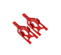 QOAKSDY RC Repair Parts For Traxxas For E-MAXX For T-MAXX 1/10 rc cars Upgrade Parts Accessories Metal Front Rear Lower Suspension Arm 5132R(Red)
