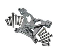 QOAKSDY RC Repair Parts For Traxxas For E-Revo 2.0 86086-4 4X4 For VXL For Monster Truck 1/10 rc cars Upgrade Accessories Rear Body Mount Body Post(Gray)