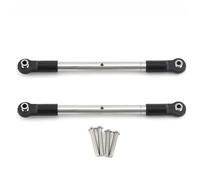QOAKSDY RC Repair Parts For TRAXXAS For Maxx 2.0 For WideMaxx 1/10 rc cars Upgrade Parts Accessories 2Pcs Metal Toe Links Link Rod Linkage
