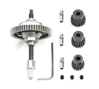 QOAKSDY RC Repair Parts For Traxxas For Slash For Hoss For VXL For Rustler 4X4 rc cars Upgrade Parts Differential 54T+15T+17T+19T Set 6780