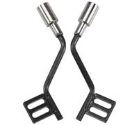 QOAKSDY RC Repair Parts For Traxxas For Trx4 For Defender For Bronco For SCX10 rc cars Parts Exhaust Manifold 1Pair Simulation Exhaust Pipe Gas Vent