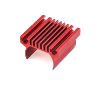 QOAKSDY RC Repair Parts For Traxxas For TRX4M For Defender For Bronco 1/18 rc cars Upgrade Parts For Racing Motor Heat Sink Cooling(Red)