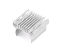 QOAKSDY RC Repair Parts For Traxxas For TRX4M For Defender For Bronco 1/18 rc cars Upgrade Parts For Racing Motor Heat Sink Cooling(Silver)