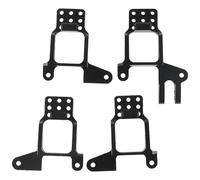 QOAKSDY RC Repair Parts For TRX-4 1/10 RC Crawler Car Upgrade Parts 4Pcs Metal Shock Mount Front Rear Damper Tower Hoops