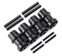 QOAKSDY RC Repair Parts For TRX6 T6 1/10 RC For Hauler Truck Car Upgrade Parts Aluminum Alloy Single To Dual Wheel Axle Conversion Kit