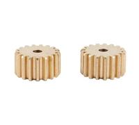 QOAKSDY RC Repair Parts For Wltoys K969 K979 K989 K999 P929 P939 1/28 rc cars Spare Parts Accessories Metal Motor Gear K989-2033(2pcs)