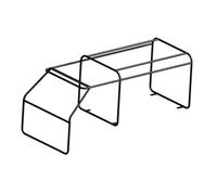 QOAKSDY RC Repair Parts For WPL D12 1/10 RC Truck Car Upgrades Parts Metal Back Half Cage Rear Roll Cage Decoration Accessories
