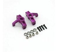 QOAKSDY RC Repair Parts For Wtoys 144001 144010 124008 124010 124016 124017 124018 124019 rc cars 4WD Metal Upgrade Parts Steering Cup Parts(Purple)