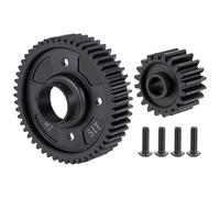 QOAKSDY RC Repair Parts For X-MAXX 8S For XRT 1/6 1/5 rc cars For Monster Truck Parts Steel Centre Differential 51T Output Gear And 20T Input Gear