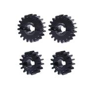 QOAKSDY RC Repair Parts For Xiaoqi For FMS For FCX24 1/24 RC Crawler Upgrade Parts Metal Front Rear Portal Axles Output Steel Gears 15T/20T(2Pairs)