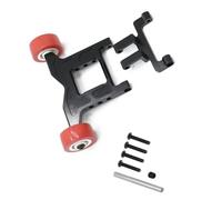QOAKSDY RC Spare Part For Arrma 1/10 For Granite For Vorteks Big For Rock 4x4 3S For Mega550 For Kraton For Outcast 4S For BLX Wheels Bar rc Car Upgrade Parts(Black,Size 1)