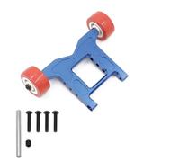 QOAKSDY RC Spare Part For Arrma 1/10 For Granite For Vorteks Big For Rock 4x4 3S For Mega550 For Kraton For Outcast 4S For BLX Wheels Bar rc Car Upgrade Parts(Blue,Size 2)