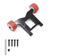 QOAKSDY RC Spare Part For Arrma 1/10 For Granite For Vorteks Big For Rock 4x4 3S For Mega550 For Kraton For Outcast 4S For BLX Wheels Bar rc Car Upgrade Parts(Black,Size 2)