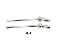 QOAKSDY RC Spare Part For Arrma 1/8 For Typhon 6S 1/7 For Infraction For Limitless For Felony For BLX Metal Front Rear Drive Shaft CVD rc Car Upgrade Parts(Silver,Front)