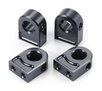 QOAKSDY RC Spare Part For Axial For SCX10 PRO 1/10 Aluminum Alloy Body Post Fixing Bracket Mount RC Crawler Upgrade Parts Modification Car Accessories(Fixing Mount-Type A)