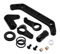 QOAKSDY RC Spare Part For JLB For Racing For Cheetah 1/10 Brushless rc Car For Monster Truck Upgrade Parts Steering Servo Saver Complete Set Decoration EA1009 EA1011(6872)