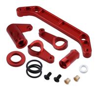 QOAKSDY RC Spare Part For JLB For Racing For Cheetah 1/10 Brushless rc Car For Monster Truck Upgrade Parts Steering Servo Saver Complete Set Decoration EA1009 EA1011(6869)