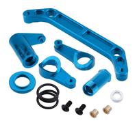 QOAKSDY RC Spare Part For JLB For Racing For Cheetah 1/10 Brushless rc Car For Monster Truck Upgrade Parts Steering Servo Saver Complete Set Decoration EA1009 EA1011(6871)