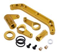 QOAKSDY RC Spare Part For JLB For Racing For Cheetah 1/10 Brushless rc Car For Monster Truck Upgrade Parts Steering Servo Saver Complete Set Decoration EA1009 EA1011(6870)