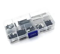 QOAKSDY RC Spare Part For MJX 16209 16210 16207 16208 H16 Metal Screws Wrench Fastener Kit Repair Tools 1/16 rc Car Spare Parts Upgrade Replacement Accessories