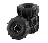 QOAKSDY RC tires For ARRMA For Mojave For TRAXXAS 1/7 Off-road For Buggy For Desert Short Course Truck 4Pcs 138mm Sand Tire 17mm Wheel Hex(Black)