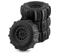 QOAKSDY RC tires For TRAXXAS For UDR For ARRMA For Mojave For FS For Yikong 1/7 rc cars 138mm For Desert Short Course Truck Tire 17mm Wheel Hex