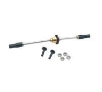 QOAKSDY RC Vehicles Parts For WPL C14 C24 C34 B14 B24 B16 D12 Metal Differential Front Middle Rear Axle Steel Gear Drive Shaft 1/16 rc Car Upgrade Parts(Middle)