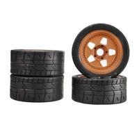 QOAKSDY RC Wheel Tire For Arrma For Infraction For Felony For ZD For Racing EX-07 1/7 rc Car Parts 4Pcs 100X43mm Wheel Tires Tyre 17Mm Hex