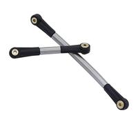 QOAKSDY Steering Linkage Rod For Axial For SCX24 AX24 1/24 RC Crawler Car Upgrade Parts Steel Steering Link Servo Link Rod Steering Linkage
