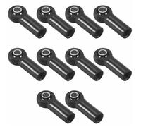 QOAKSDY Steering Linkage Rod For Wltoys A959 12428 144001 For WPL C24 For MN D90 For MN99S rc cars Parts 10Pcs Metal M2.5 Link Tie Rod End Ball Joint