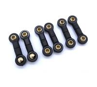 QOAKSDY Steering Linkage Rod For WPL B16 B36 rc cars Rear Axle Seesaw Ball Head Rod Upgrade 6Pcs Connector Links Plastic Linkages