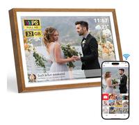 QOCEN Frameo 10.1 inch Digital Picture Frame, Smart WiFi Digital Photo Frame with 32G Memory, HD Touch Screen, Auto-Rotate, Slideshow
