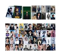 QOCUILC BTS Photocard, Photocard BTS, 55 Pieces Kpop Lomo Card, Mini Card, Bangtan Boys Photocards, Album Photocards, CollectionCard, for Gift Fans, Jungkook